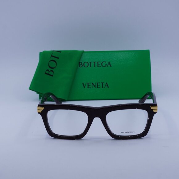Bottega Veneta BV1059O 003 Rectangle Eyeglasses 51mm – Burgundy - Picture 4 of 9